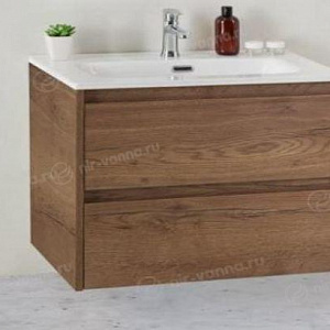 Тумба с раковиной BelBagno Stile Moderno Kraft 39/70 Rovere Tabacco